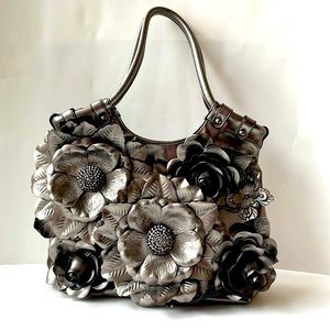 Nine West Flower Tote Bag